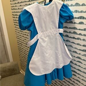 Alice in Wonderland girls handmade Dress size 6